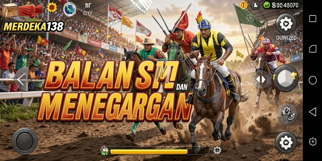 Tampilan gameplay MERDEKA138 yang menegangkan dan mendebarkan.