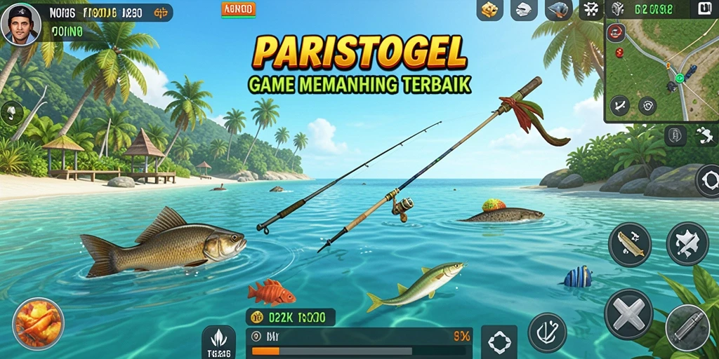 Tangkapan ikan besar dalam PARISTOGEL yang menantang gameplay.