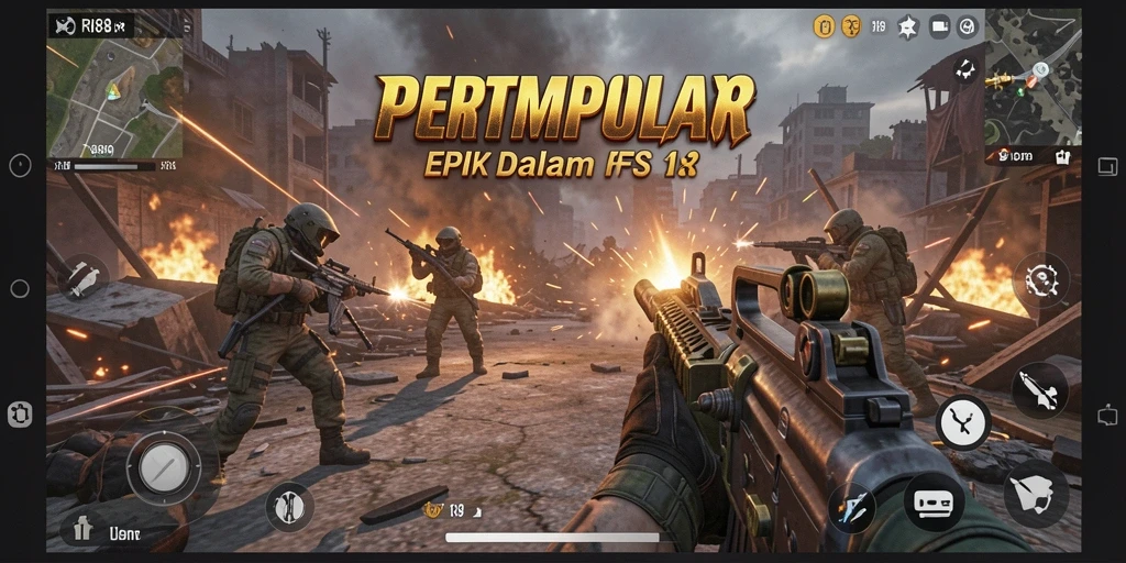 Menampilkan aksi seru dalam gameplay RI889 yang mendebarkan.