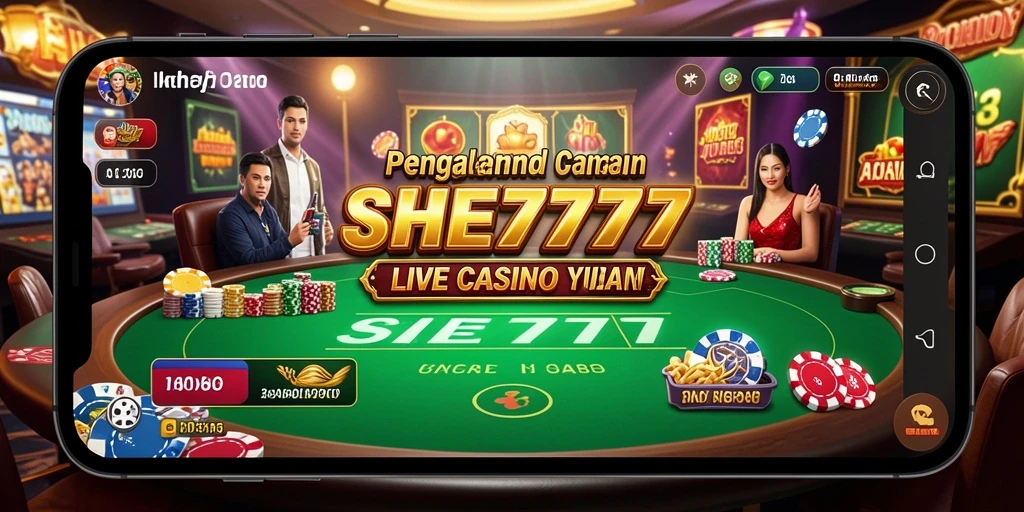 Gameplay interaktif Live Casino yang mengasyikkan di SHE777.