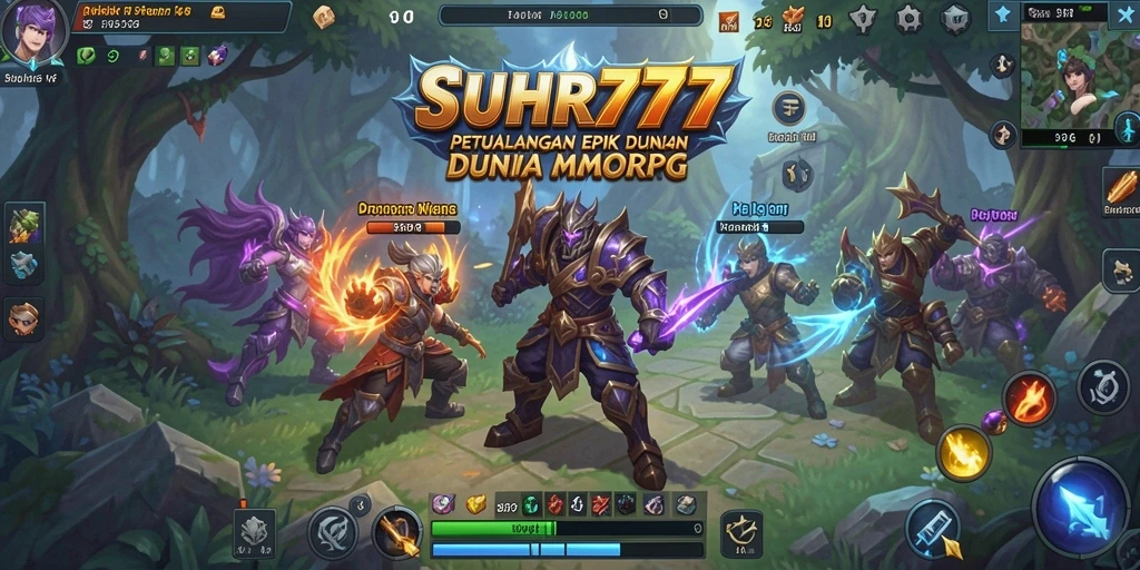 Tangkapan layar gameplay yang menarik dari SUHU777, menampilkan pertempuran epik.
